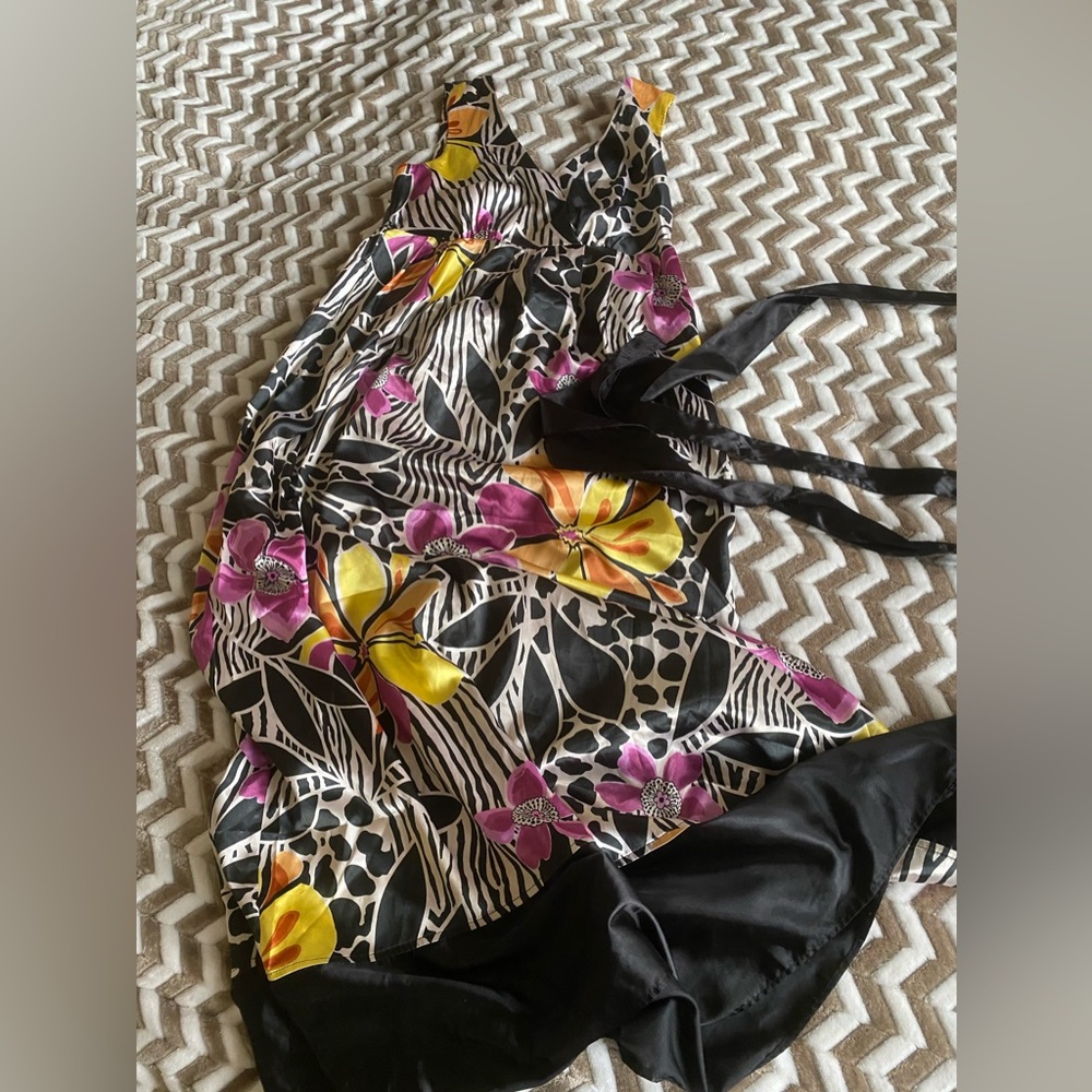 IDOL gorgeous multicolor maxi dress, Sz 10UK / 6US - Picture 8 of 13